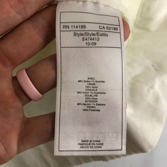 Roxy Women's Size Medium White Asymmetrical Zip Notch Lapel Long Sleeve Jacket - Picture 8 of 10